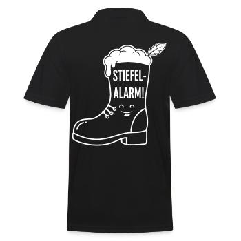 Bottes Bière - Polo Homme - noir - Dos - Kai (181cm)