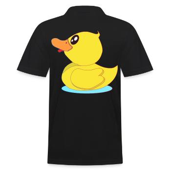 Petit canard en caoutchouc - Polo Homme - noir - Dos - Kai (181cm)