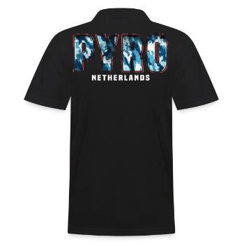 pyro pays-bas vuurwerk - Polo Homme - noir - Dos - Kai (181cm)