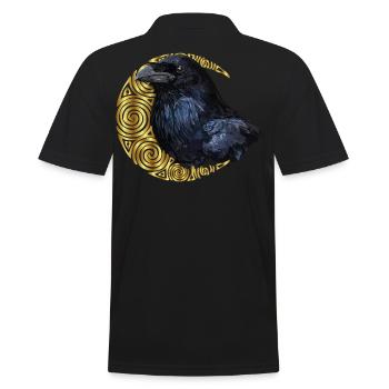 Corbeau - Polo Homme - noir - Dos - Kai (181cm)