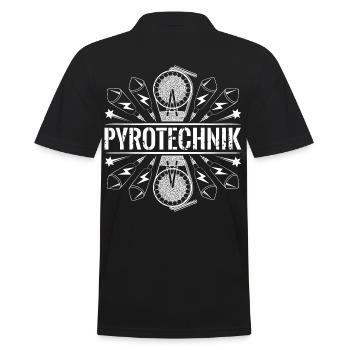 Pyrotechnie Missiles Pyro - Polo Homme - noir - Dos - Kai (181cm)