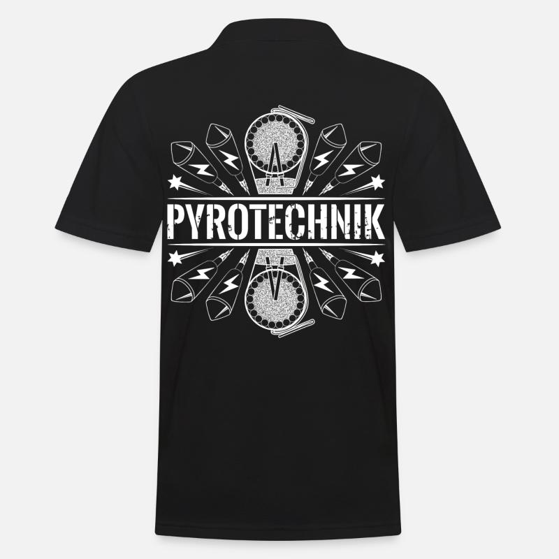 Pyrotechnie Missiles Pyro - Polo Homme - noir