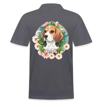 Propriétaires de chiens Beagle - Polo Homme - charbon - Dos - Nico (186cm)