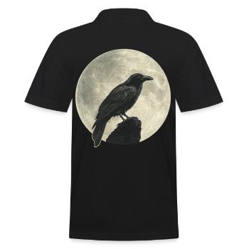 Corbeau - Polo Homme - noir - Dos - Kai (181cm)