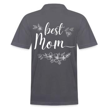 Meilleure maman - Polo Homme - charbon - Dos - Nico (186cm)