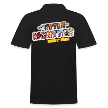 Little Monster Candy Gang Halloween Feier Party - Männer Poloshirt - Schwarz - Hinten - Kai (181cm)