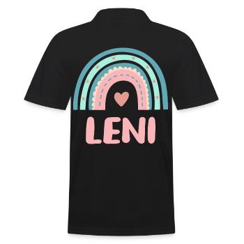 Leni Nom Rainbow Baby - Polo Homme - noir - Dos - Kai (181cm)