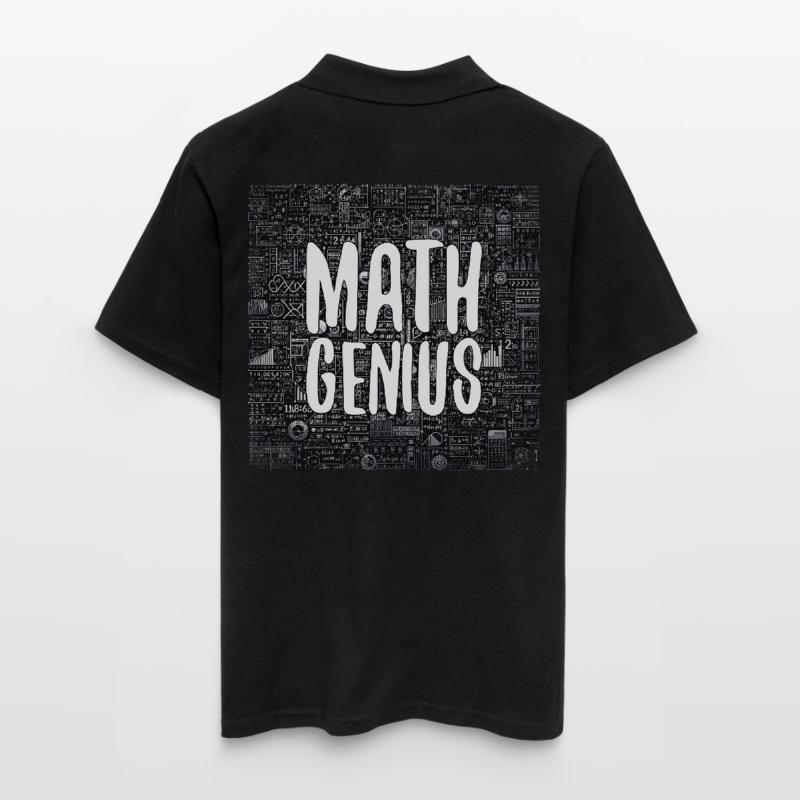 Math Genius Math Genius Math Gift Men's Polo Shirt