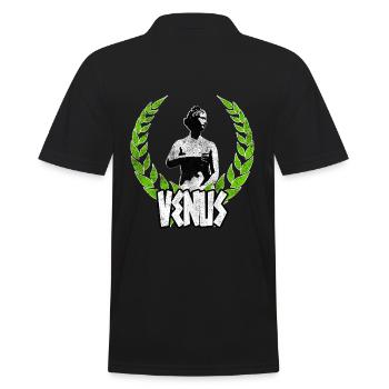 Hellenism Rom Griechenland Venus Aphrodite Gott - Männer Poloshirt - Schwarz - Hinten - Kai (181cm)