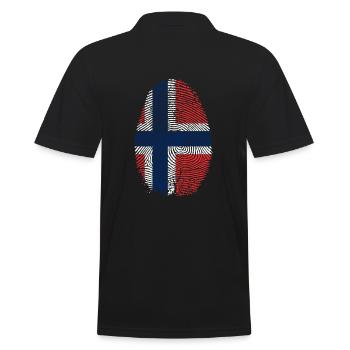 Norvège - Polo Homme - noir - Dos - Kai (181cm)