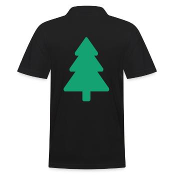 Sapin de Noël - Polo Homme - noir - Dos - Kai (181cm)