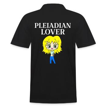 AMANT PLÉIADIEN - Polo Homme - noir - Dos - Kai (181cm)