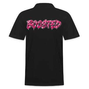 Autocollant de chemise boosté pour les ventilateurs turbo et de réglage - Polo Homme - noir - Dos - Kai (181cm)
