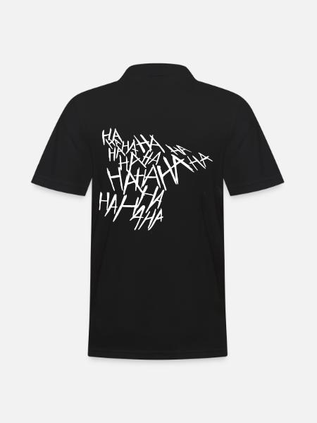 Halloween Joker Costume rire - Polo Homme - noir