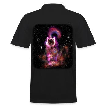 le trou noir connu sous le nom de votre chat (TILE) - Polo Homme - noir - Dos - Kai (181cm)