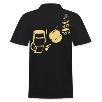 samba - Polo Homme - noir - Dos - Kai (181cm)