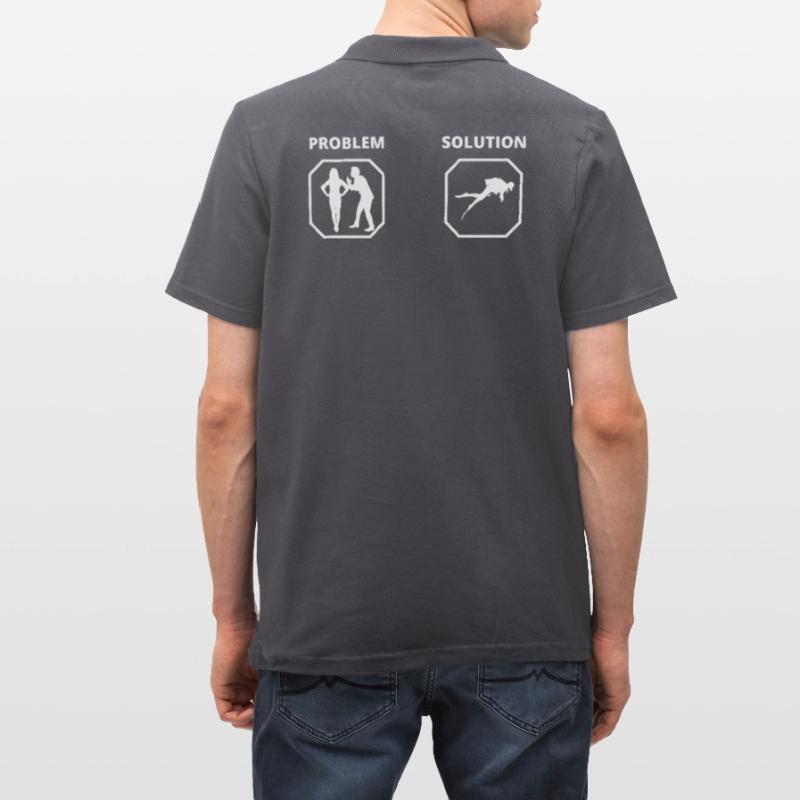 PROBLEM SOLUTION plongée Polo Homme
