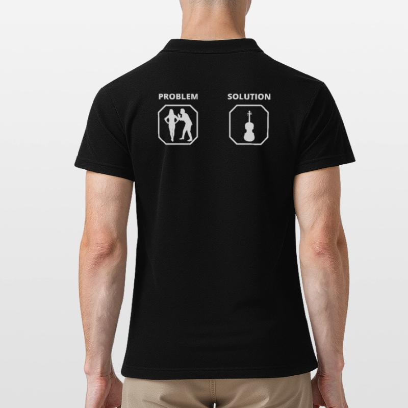 PROBLEM SOLUTION violon Polo Homme