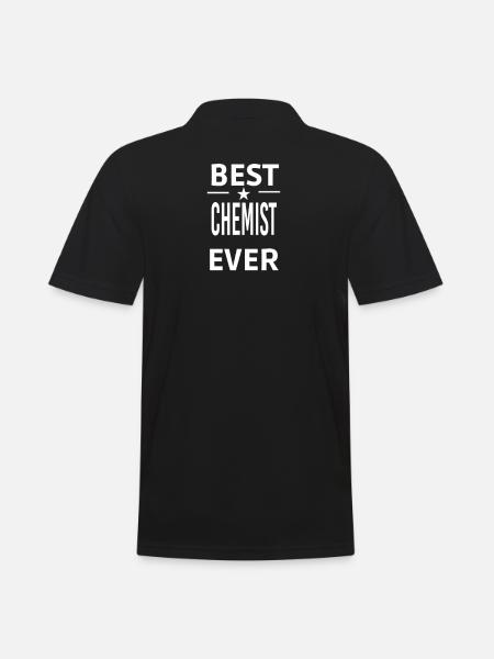 Best Ever CHEMIST - Men's Polo Shirt - black
