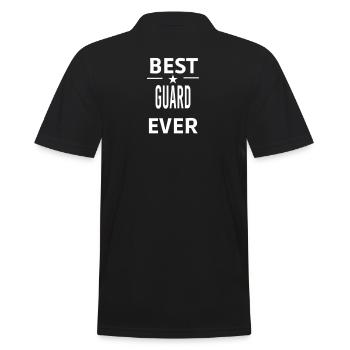 Meilleur GUARD de tous les temps - Polo Homme - noir - Dos - Kai (181cm)