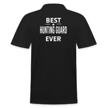 Meilleur HUNTING GUARD de tous les temps - Polo Homme - noir - Dos - Kai (181cm)