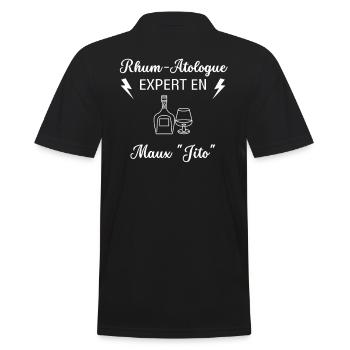 Rhum-Atologue - Polo Homme - noir - Dos - Kai (181cm)