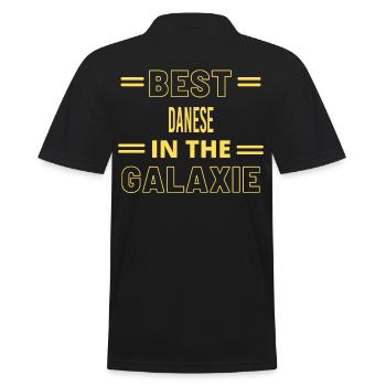 Le meilleur de tous les temps DANS LA GALAXIE DANESE - Polo Homme - noir - Dos - Kai (181cm)