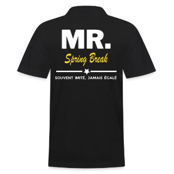 MR. souvent imité, jamais égalé Spring Break - Polo Homme - noir - Dos - Kai (181cm)