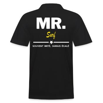 MR. souvent imité, jamais égalé Surf - Polo Homme - noir - Dos - Kai (181cm)