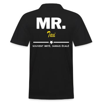 MR. souvent imité, jamais égalé Taxi - Polo Homme - noir - Dos - Kai (181cm)