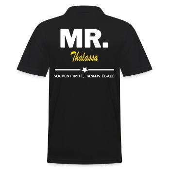 MR. souvent imité, jamais égalé Thalassa - Polo Homme - noir - Dos - Kai (181cm)