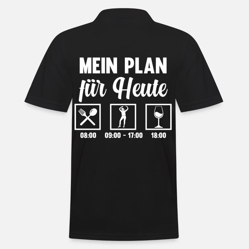 Tänzer Stepptanz - Männer Poloshirt - Schwarz