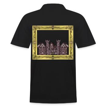 Bauherr Immobilie Marktler Bauen Renovieren Haus - Männer Poloshirt - Schwarz - Hinten - Kai (181cm)