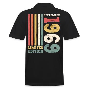 Édition limitée Septembre 1969 53e anniversaire - Polo Homme - noir - Dos - Kai (181cm)