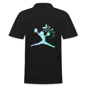 pom-pom girl - Polo Homme - noir - Dos - Kai (181cm)