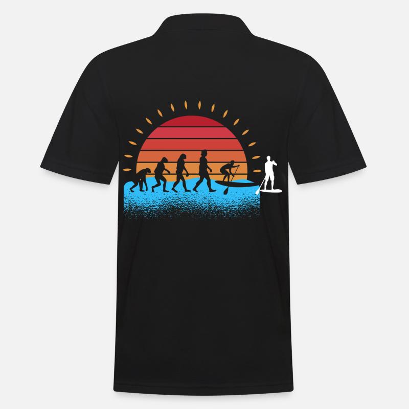 Evolution Stand Up Paddle - Polo Homme - noir