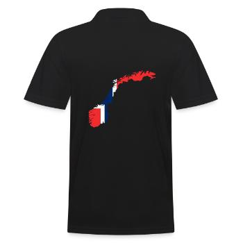 Norvège - Polo Homme - noir - Dos - Kai (181cm)