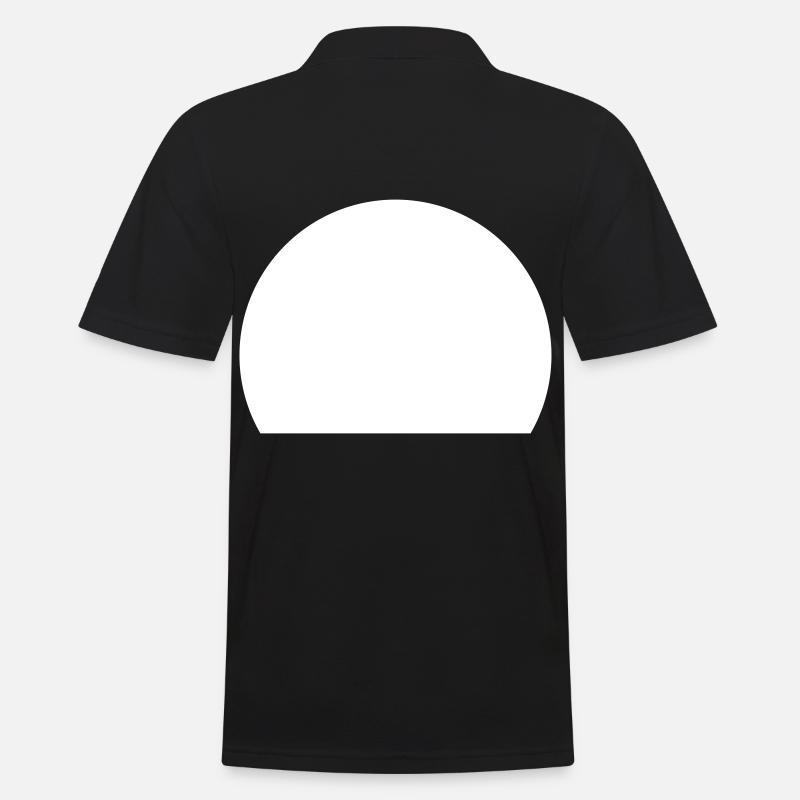 Segment - Männer Poloshirt - Schwarz