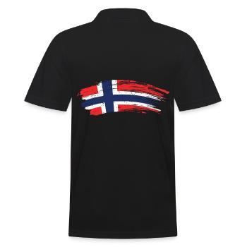 Norvège - Polo Homme - noir - Dos - Kai (181cm)