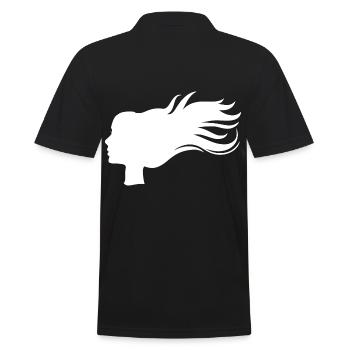 Fille fille - Polo Homme - noir - Dos - Kai (181cm)