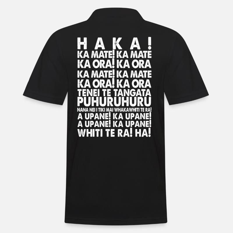 Rugby - Männer Poloshirt - Schwarz