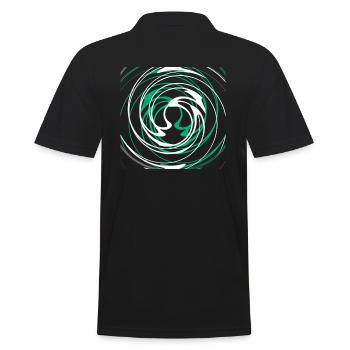 motifs de transe - Polo Homme - noir - Dos - Kai (181cm)