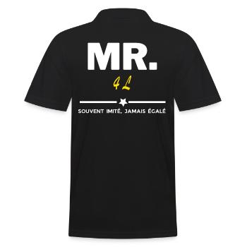 MR souvent imité jamais égalé 4 L - Polo Homme - noir - Dos - Kai (181cm)