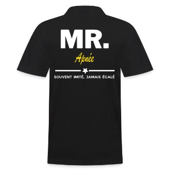 MR souvent imité jamais égalé Apnée - Polo Homme - noir - Dos - Kai (181cm)