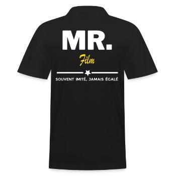 MR. souvent imité, jamais égalé Film - Polo Homme - noir - Dos - Kai (181cm)