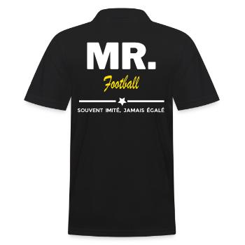 MR. souvent imité, jamais égalé Football - Polo Homme - noir - Dos - Kai (181cm)