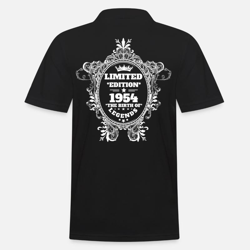 1954 - Männer Poloshirt - Schwarz