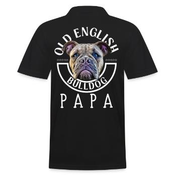 Bulldog Bulldog Bulldogs Papa - Polo Homme - noir - Dos - Kai (181cm)