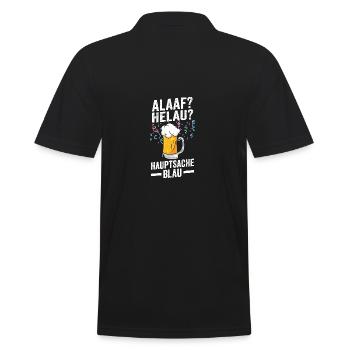 Costume de carnaval Boire de la bière Carnaval Carnaval - Polo Homme - noir - Dos - Kai (181cm)