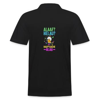 Costume de carnaval Boire de la bière Carnaval Carnaval - Polo Homme - noir - Dos - Kai (181cm)